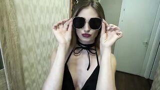 I wanted a Mercedes, but I left on a dick! - Hot babe action!
