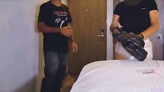 I asked for a consoler online and I was fucked by the delivery man