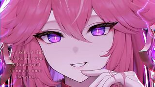 Yae Miko's 5-minute edging with her feet, a true challenge