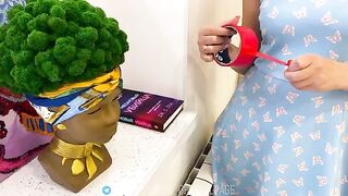 A stepson fucks his mother without using a condom