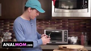 MILF Dee Williams seduced the boy next door to fuck her