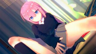 Mini skirt fun with a beautiful schoolgirl inspired by Shikimori San