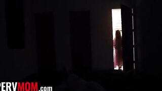 The lucky guy fucked stepmom Jessica Starling by her huge tits