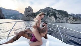 Boat tour to Capri with a sexy captain and his crew