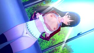 Suzune Horikita desires you in a passionate classroom scene