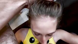 The beautiful girl has a great dick-riding talent. She proved it
