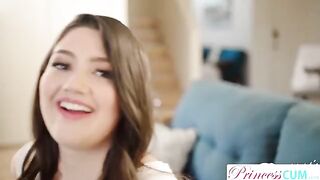 Stepsis surprises with her big areolas during the grand finale, showcasing Alyx Star’s heavenly body