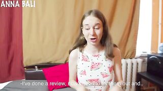 A stepbrother fucked his stepsister while playing toys