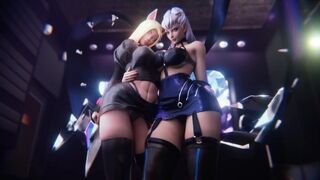 OUT Meet N Greet Part 2 Ahri Evelynn - sexy anime meet and fuck