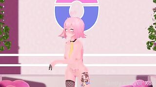 First-time anal with a VTuber, exploring new sensations in the ass