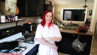A mature woman is trying to seduce her best friend's son