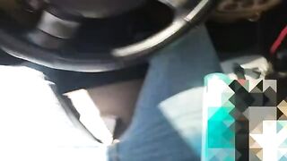My neighbor chismeosa fucked me in my car