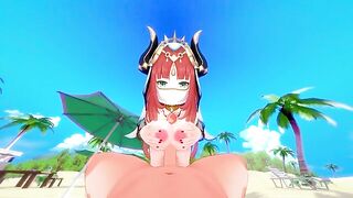 Beautiful girl Nilou fucks passionately in this Genshin Impact scene