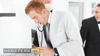 Doctor cures cold feet with his enormous thick cock