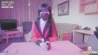 Yumeko Kakegurui loses a gamble and has sex without panties or condoms