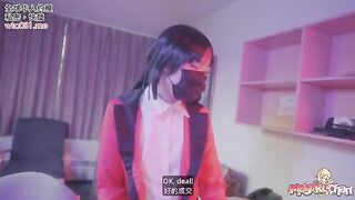 Yumeko Kakegurui loses a gamble and has sex without panties or condoms