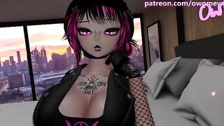 A goth girl named Jess is very much interested in sex