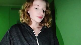 A young couple gets down and dirty in the entrance while the parents are at home