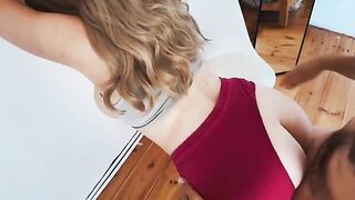 He grabbed my pants and we had passionate sex. Wow, the climax was incredible!