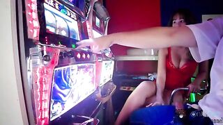That's what double jackpot means, a sexy reward for a lucky guy