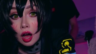Tamaki tried to attract guys and finally got fucked like a slut - CUT version