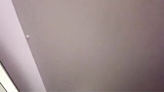 Public sex on the airport with a huge cumshot