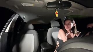 My girlfriend consoles me in the car for my argument with my boyfriend