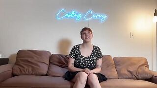 First porn for big titty art hoe at Casting Curvy