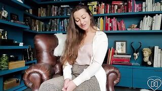 You are forced to masturbate in front of your strict boss, played by the iconic Dani Daniels