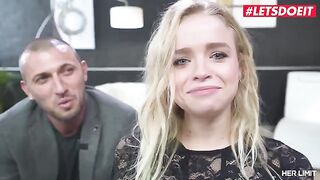 Russian blonde Alexa Flexy gets her perfect pussy and ass drilled hard by a big cock
