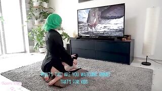 Tatsumaki gets her pussy railed by Saitama in a steamy cosplay session