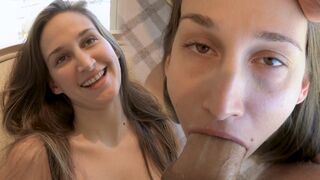 Mystica Jade turned into a whore as soon as she saw James Deen’s cock