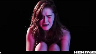 Redhead slut Jia Lissa gets her pussy filled with alien cum