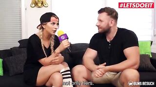 Ebony German pornstar Josy Black gets her wet pussy railed by amateur dude
