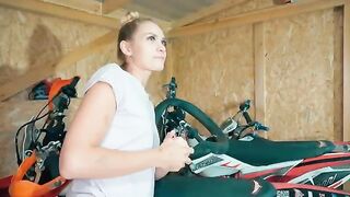 I fixed my motorcycle and fucked a hot babe afterwards