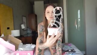 I tried on see-through lingerie and uploaded it to YouTube, oh boy!