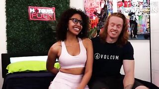 The red-haired guy with the muscles fucked two loads for a Latina slut