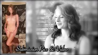 Redhead babe Jessica gets fucked hard by a huge cock during her audition