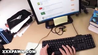 Broke College Student Nicki Ortega Gets Bangd In A Pawn Shop