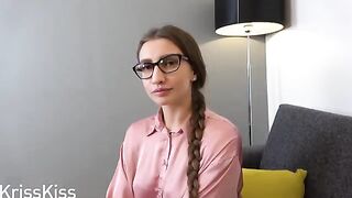 A hot girl is fucking with her tutor at her home in a steamy session