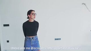 The realtor fucked the wife in front of her husband for a discount