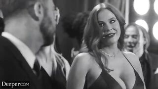 Unstoppable Maitland from Deeper gets her asshole gapped by stranger