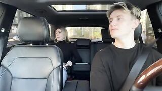 A girl paid for the taxi ride with her mouth