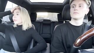 A girl paid for the taxi ride with her mouth