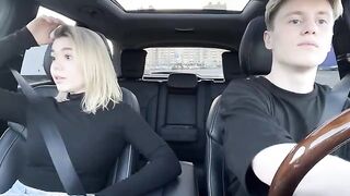 A girl paid for the taxi ride with her mouth