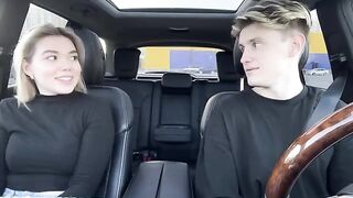 A girl paid for the taxi ride with her mouth