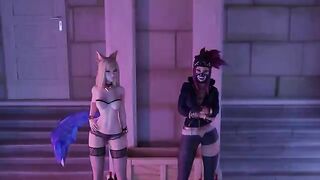 Ahri from League of Legends at her first casting