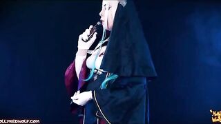 The nun punished me for my lies with intense anal discipline