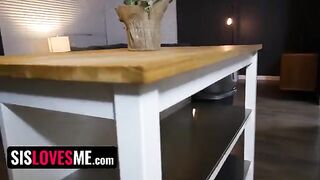 Fit stepsis Cece Capella seduces her stepbro to fuck