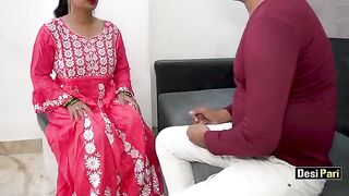 Desi Pari gets fucked by her stepbrother in a surprise twist with Hindi voice